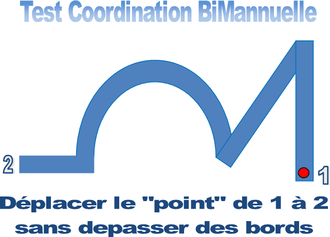 test de coordination bimanuelle