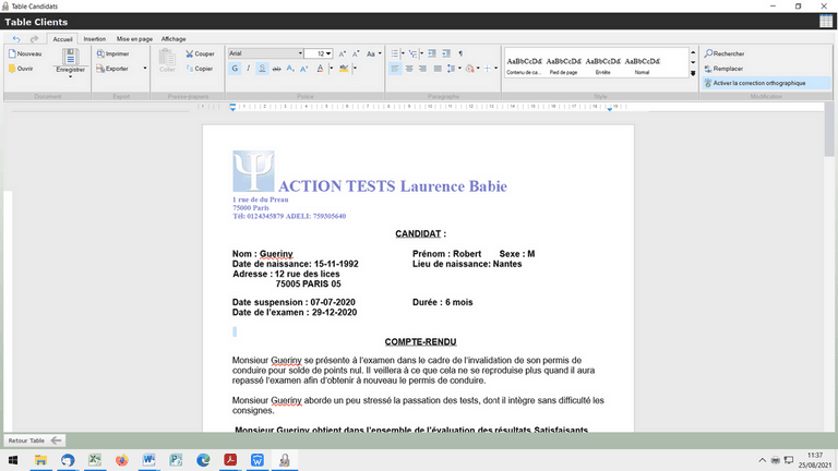 editeur de texte Leonard