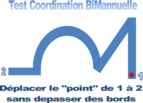 test de coordination bimanuelle